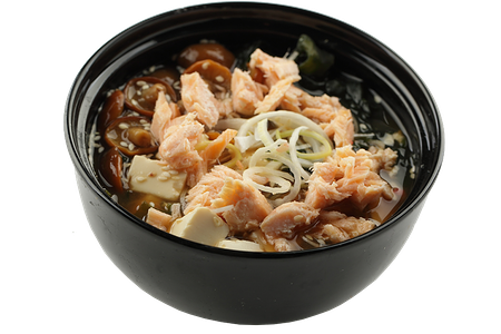 Мисо-суп с лососем