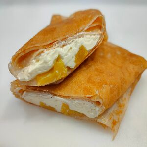 Блин с персиком