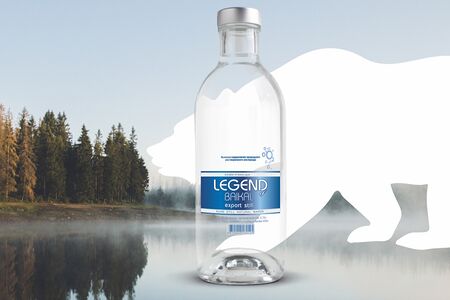 Вода 0,33 Legend of Baikal стекло
