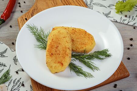 Зразы картофельные с грибами