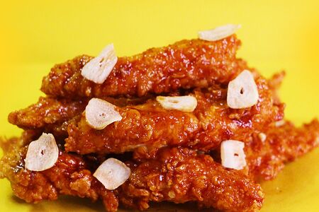 Стрипсы Медово-чесночные