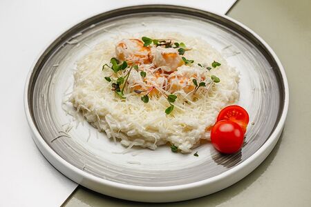 Ризотто с креветками