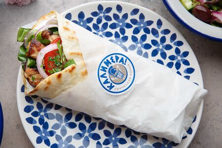 Гирос с курицей