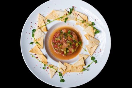 Севиче из лосося