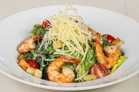 Цезарь с креветками