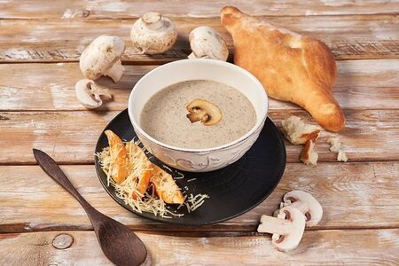 Крем-суп из шампиньонов