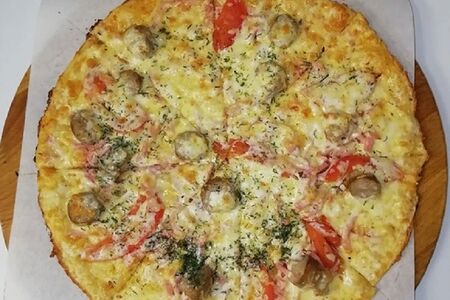 Пицца на тонком тесте Пьемонтезе