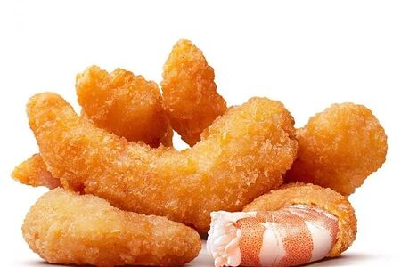 Креветки в панировке большие