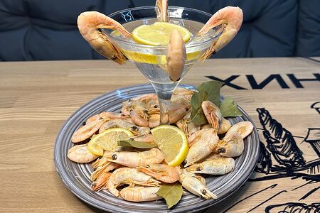 Креветки отварные