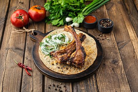 Шашлык из корейки баранины