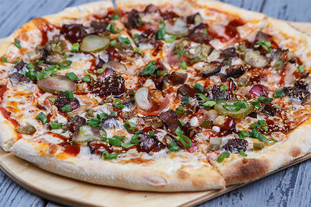 Пицца барбекю