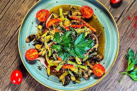 Салат Овощи гриль