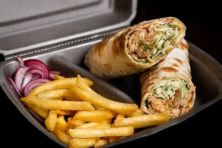 Комбо-Шаурма с креветками