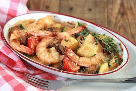 Гамберетти аль форно