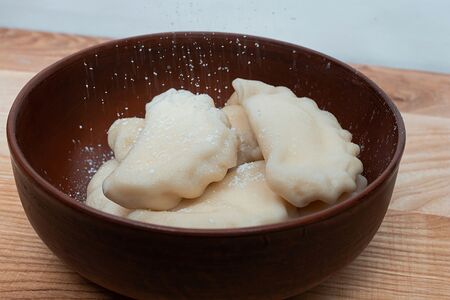 Вареники с творогом