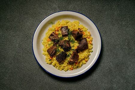 Плов с говядиной