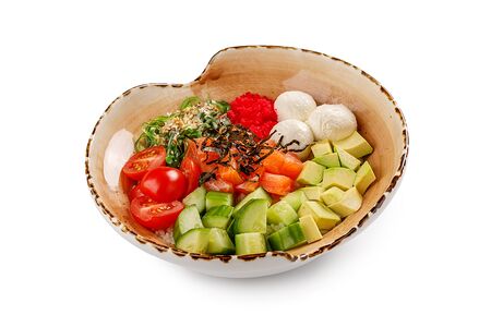 Поке с лососем