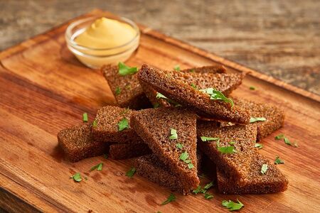 Чесночные гренки