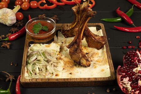 Бараньи пистолетики на мангале