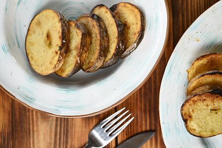 Картофель на мангале Талаш