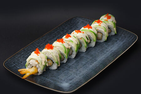 Хрустящая креветка с крабом