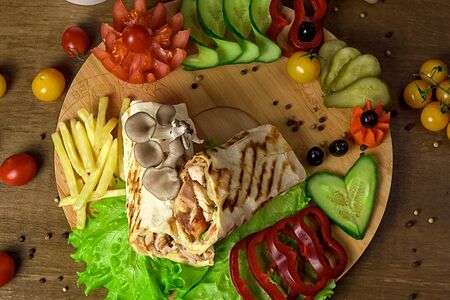 Шаурма Вид №6 средняя