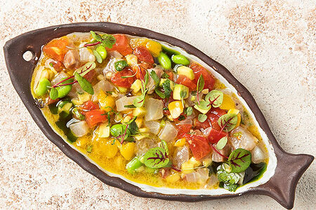 Севиче из сибаса