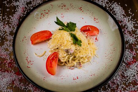 Карбонара с беконом