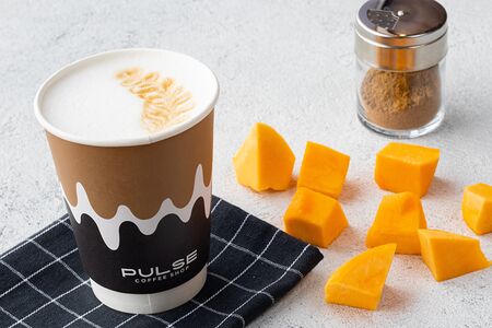 Латте пряная тыква