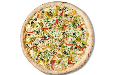 Пицца Цветная острая средняя