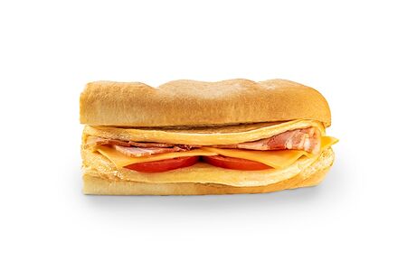 Сэндвич омлет и бекон