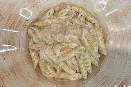 Penne al salmone
