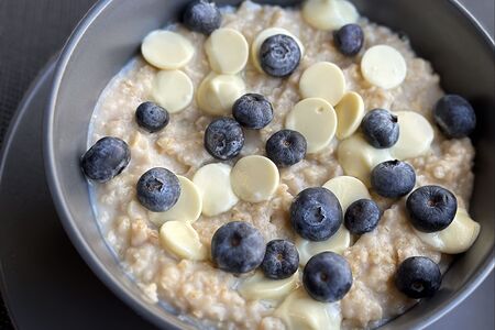 Авторская каша с белым шоколадом