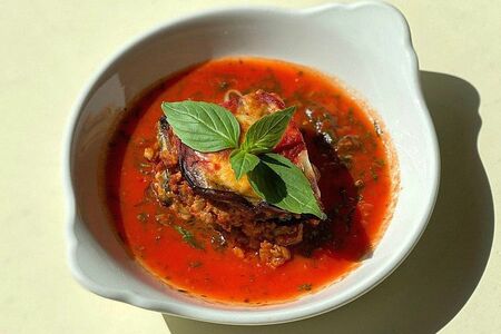 Мусака с тунцом