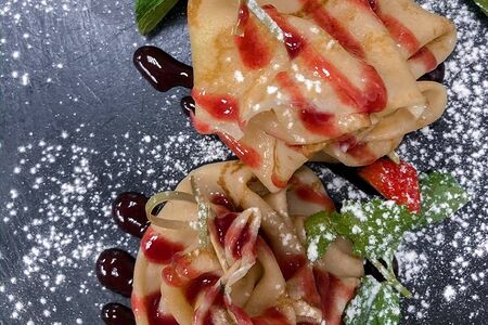 Блинчики с заварным кремом