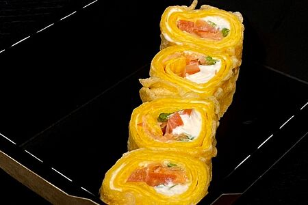 Тортилья с лососем