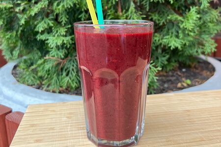 Смузи на яблочном соке