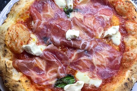 Пицца Коппа и Маскарпоне