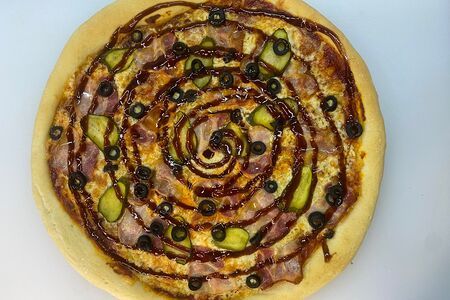 Барбекю пицца