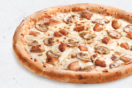 Пицца Курица с грибами Сырный Борт D23