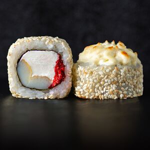Кальмар запечённый Сливочный