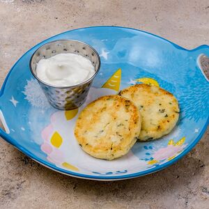 Сырнички из надуги с мятой