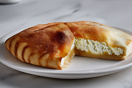 Пирог Осетинский с сыром и творогом