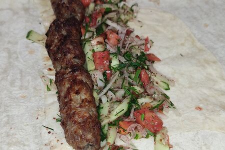 Люля-дурум из баранины