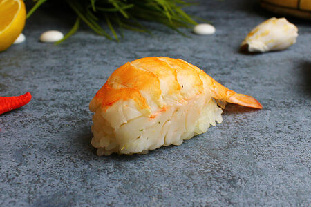 Суши тигровая креветка