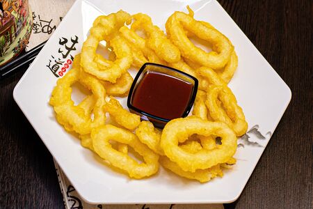 Кальмар в кляре