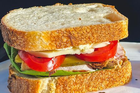 Бутерброд с индейкой