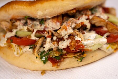 Шаурма по-карски со свининой