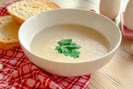 Суп сырный с шампиньонами