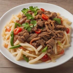 Лагман жареный